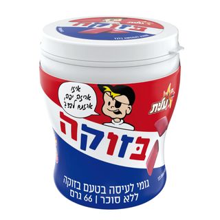 מסטיק בזוקה ציקלט 66גרם
