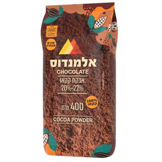 אבקת קקאו 400 גר אלמנדוס