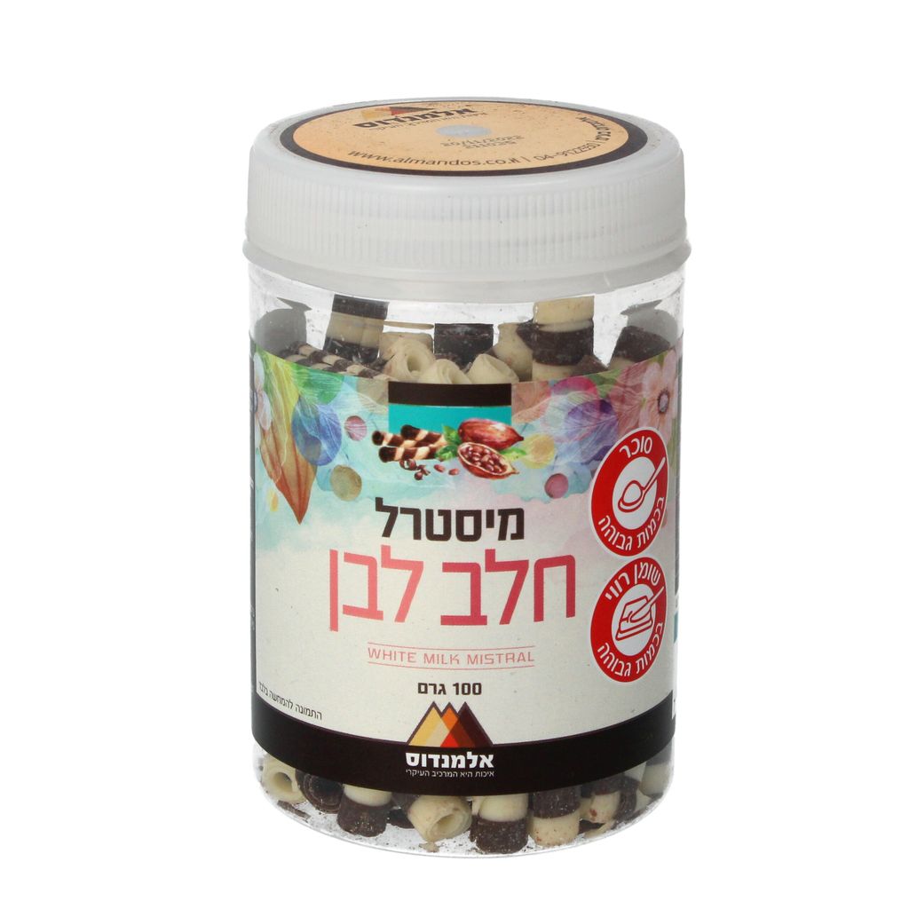 מיסטרל חלב לבן 100 גרם