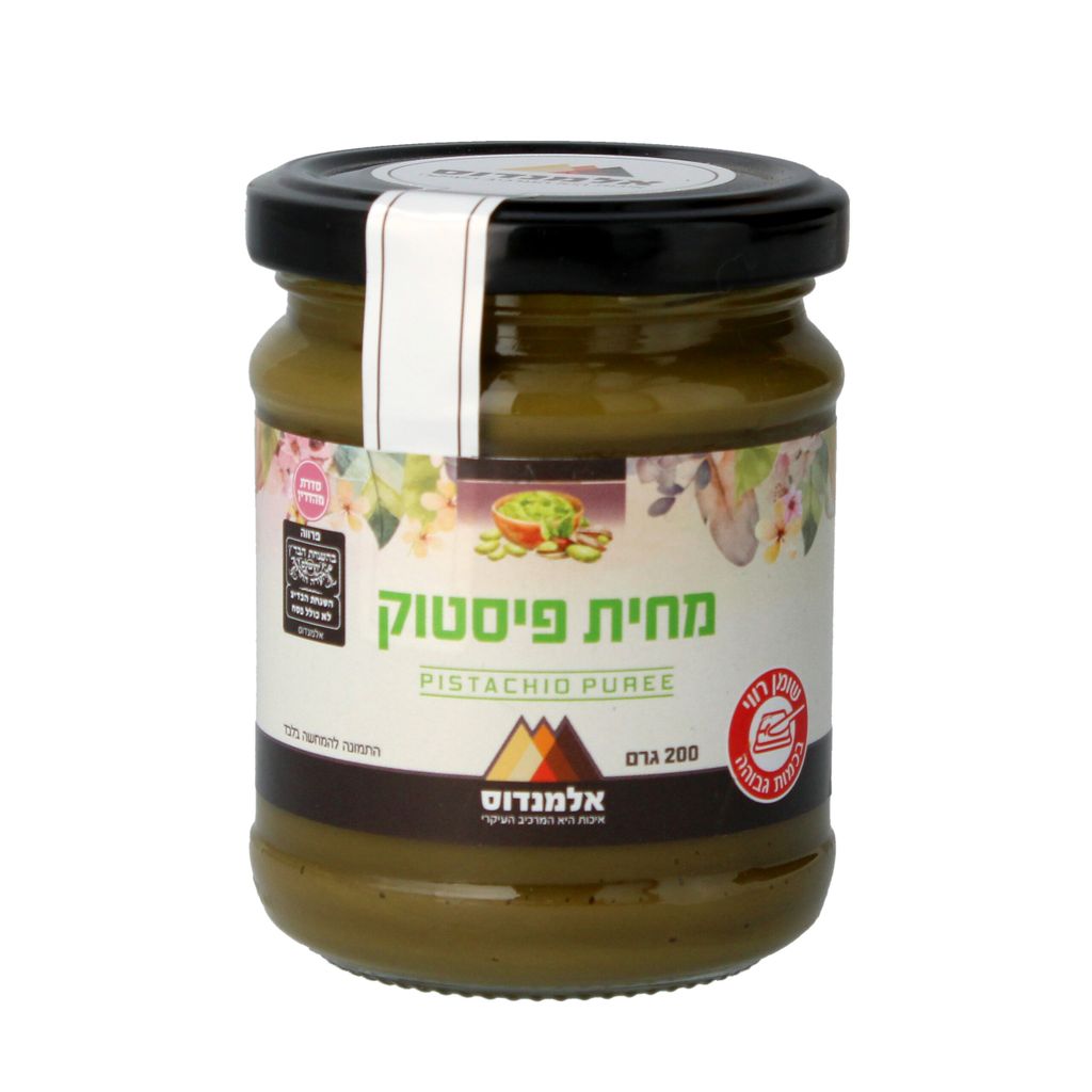 מחית פיסטוק 200 גרם טבעי (חום) (6 יח')