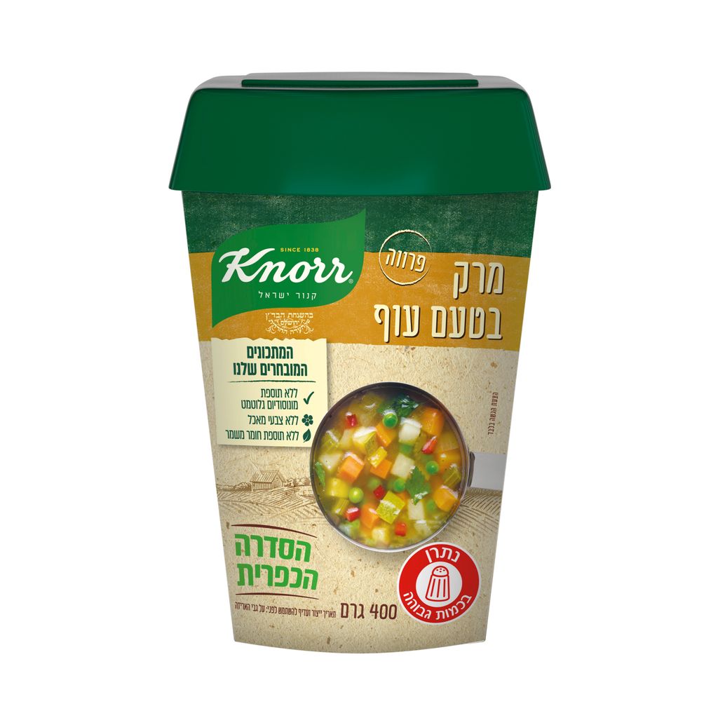 קנור מרק ט.עוף 400 ג