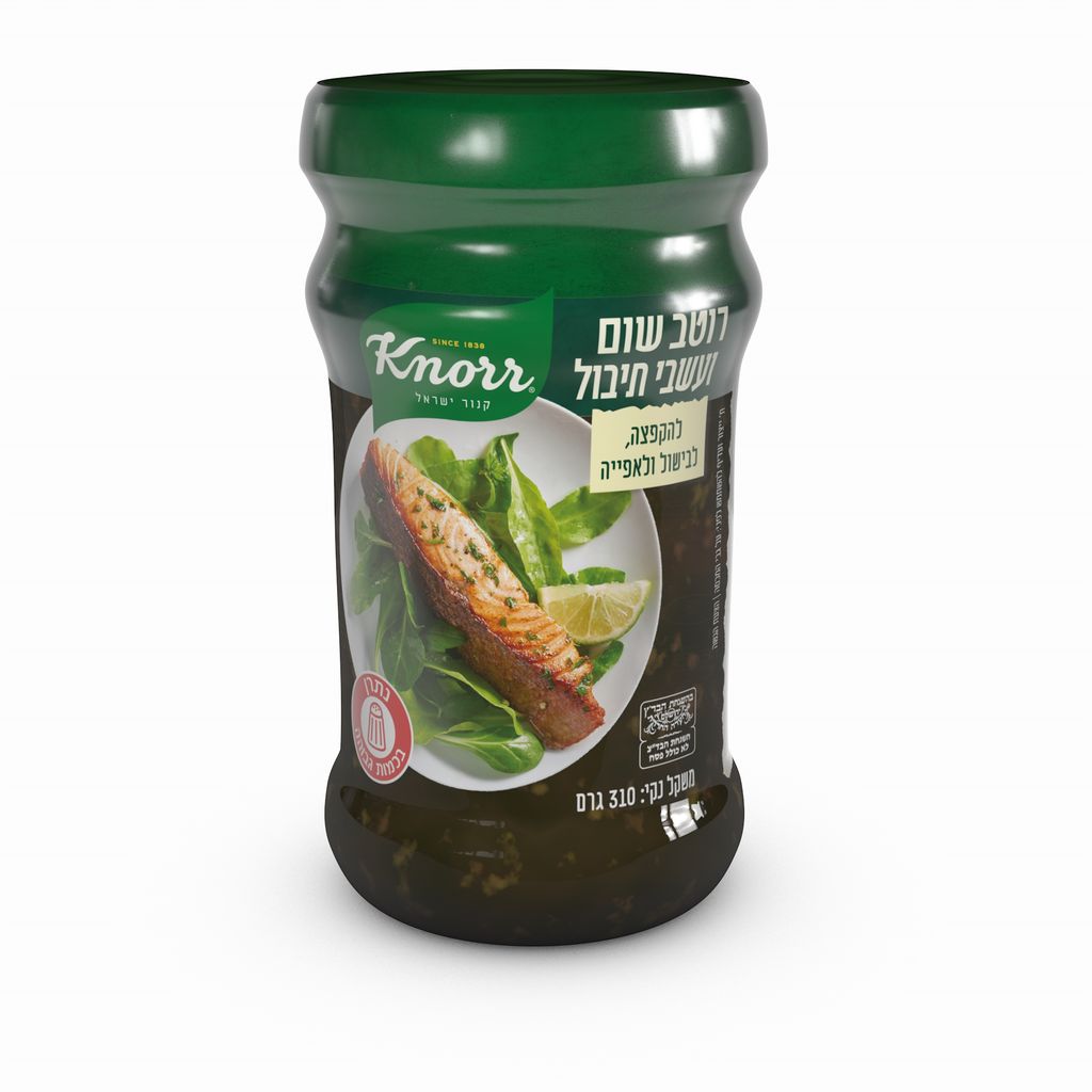 רוטב שום ועשבי תיבול