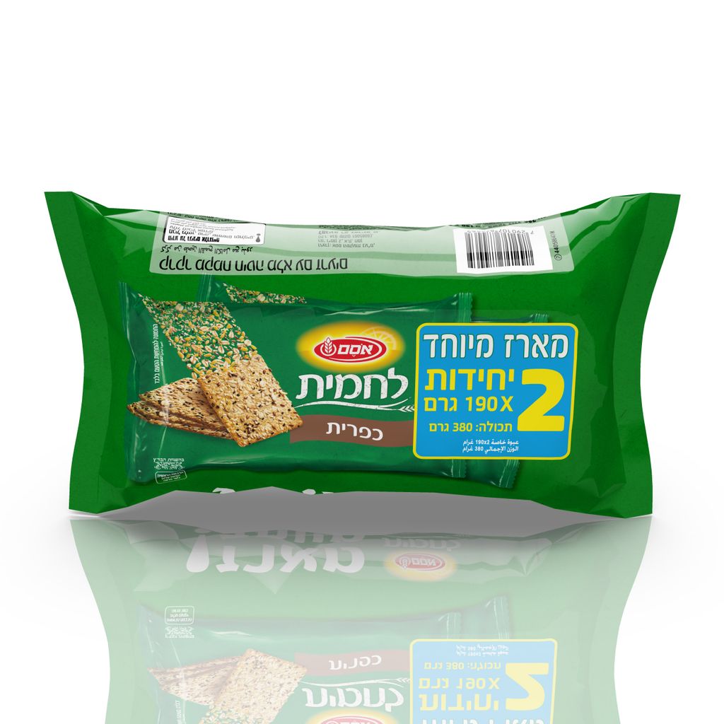 לחמית כפרית מארז קדמ 6 2*190גרם