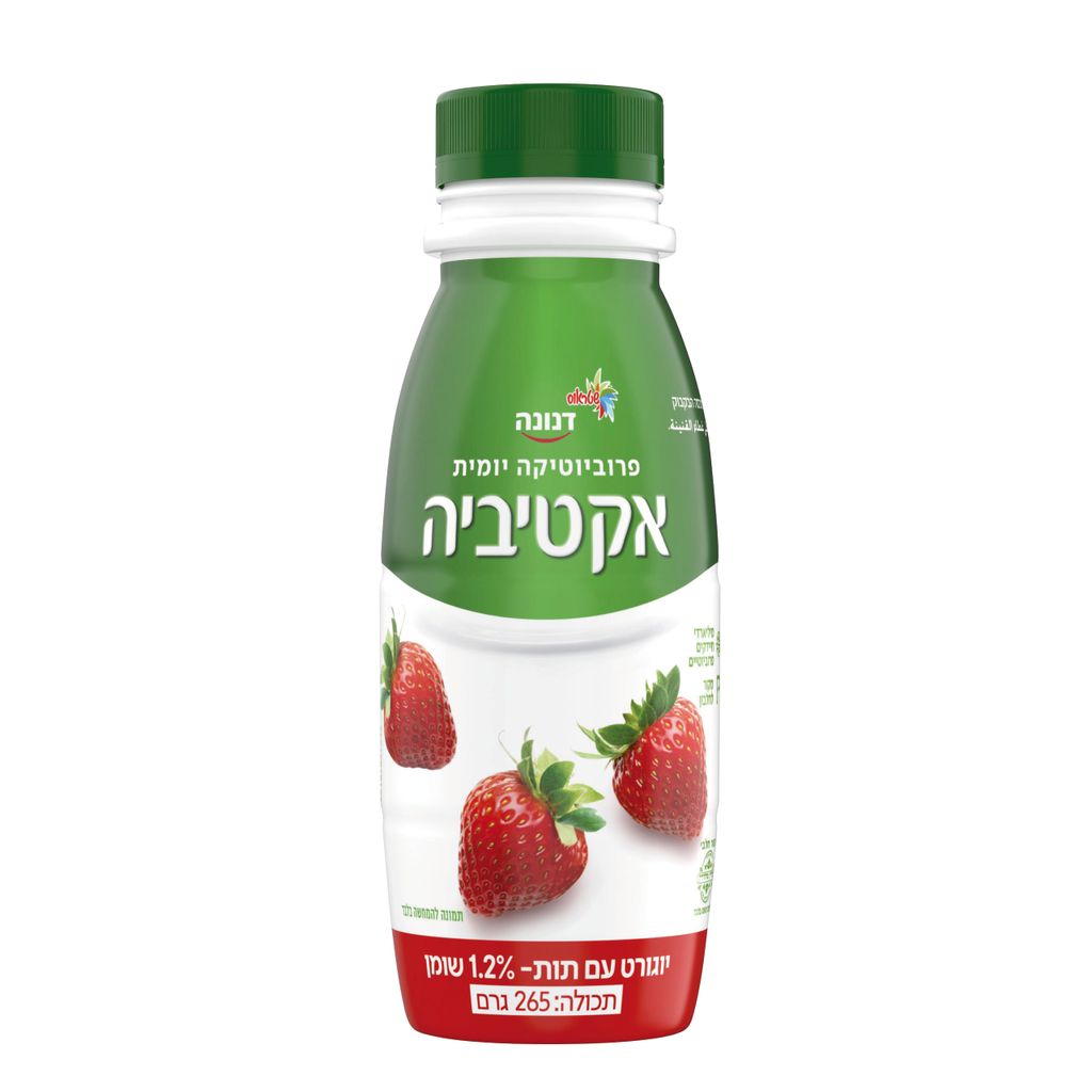 משקה אקטיביה תות 1.2