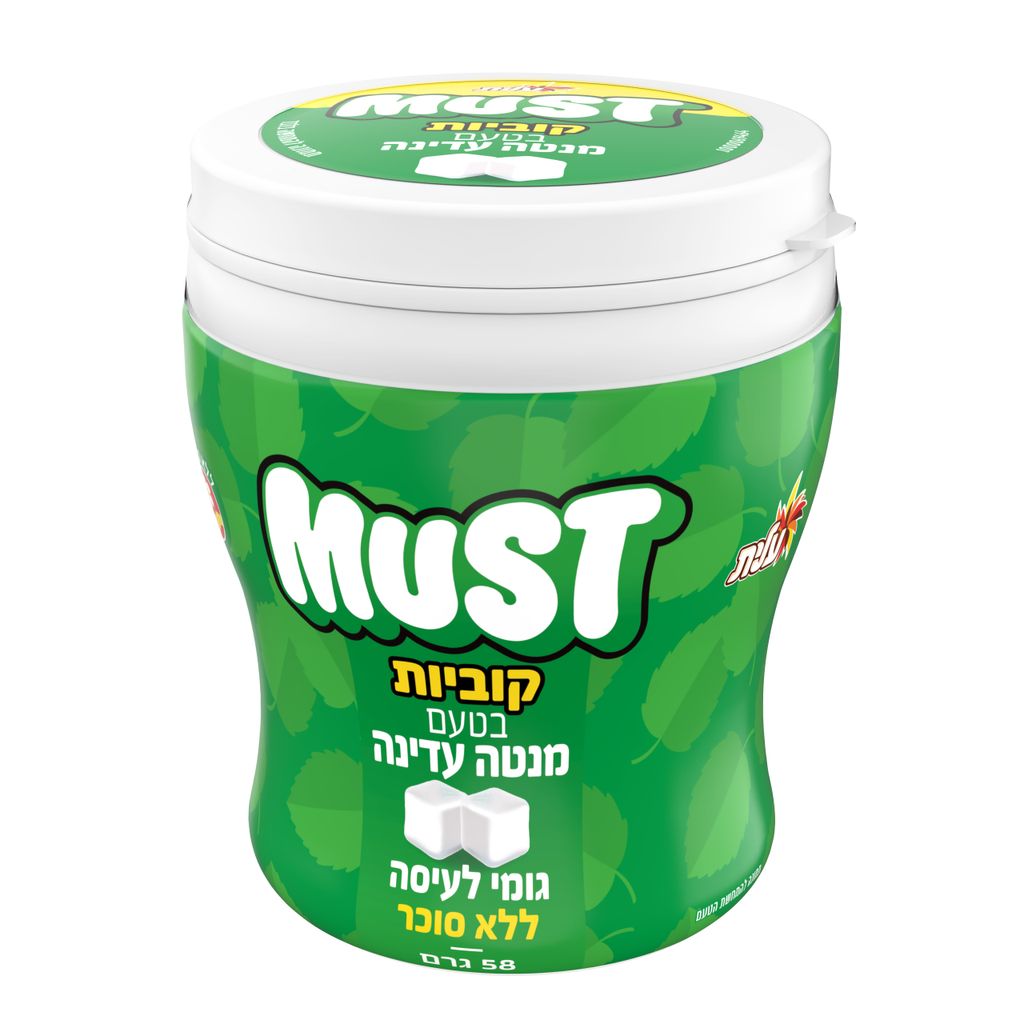 מסטיק מאסט קוביות ספ