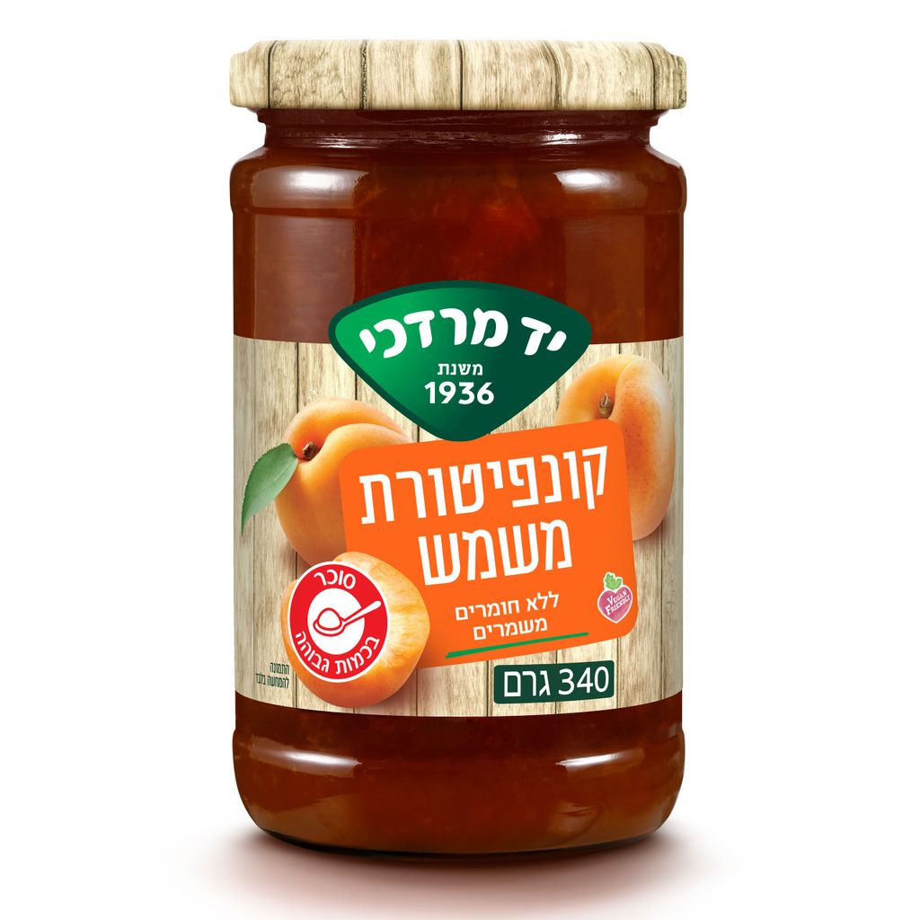 קונפיטורת משמש יד מר