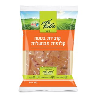 קוביות בטטה קלופות מבושלות