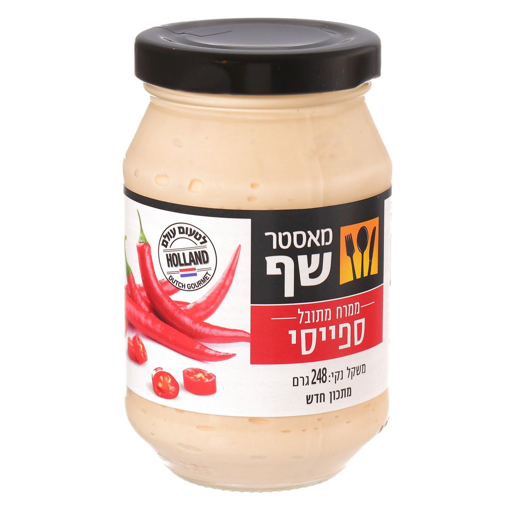 מאסטר שף ממרח מתובל ספייסי 248 גר