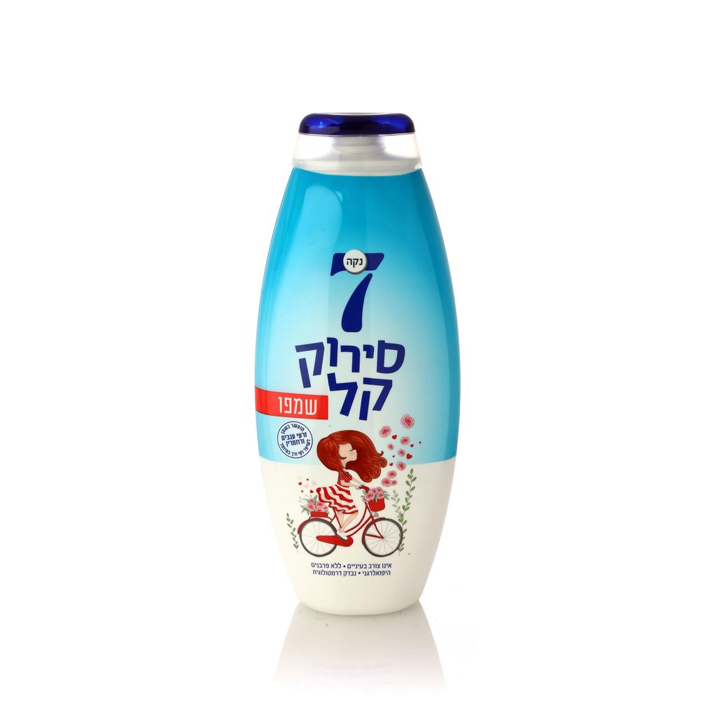 נקה 7 - שמפו סירוק קל רוזמרין 750 מ"ל