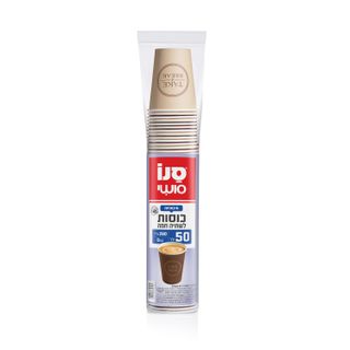 סנו סושי 50 כוסות נייר 260 מ"ל