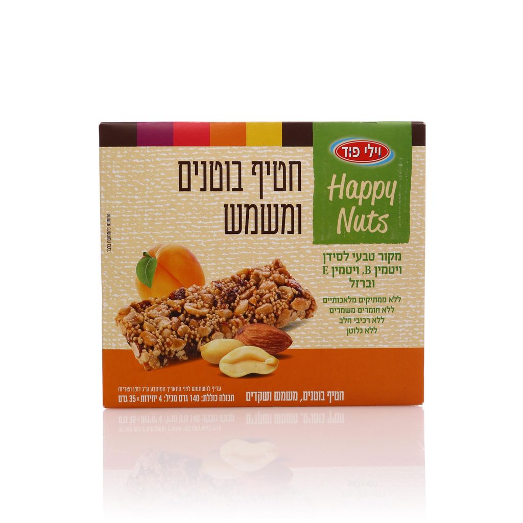 חטיף שקדים ומשמש האפ