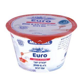 יוגורט יווני עם דבש 150 גרם 8.4%