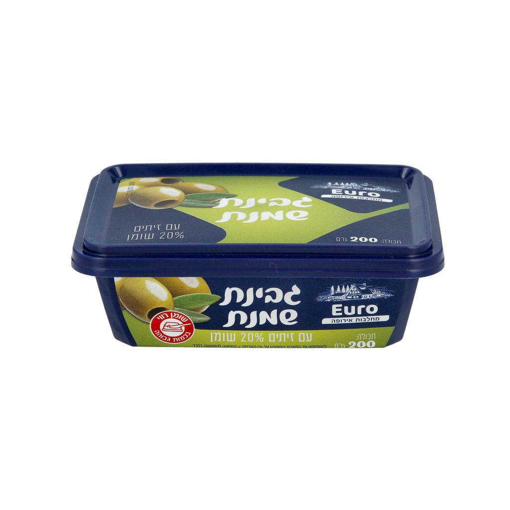 גבינת שמנת עם זיתים 200 גרם