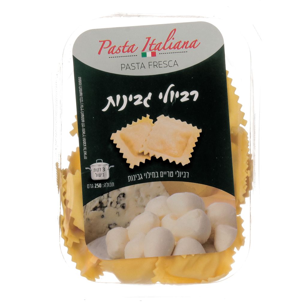רביולי גבינות פסטה פ