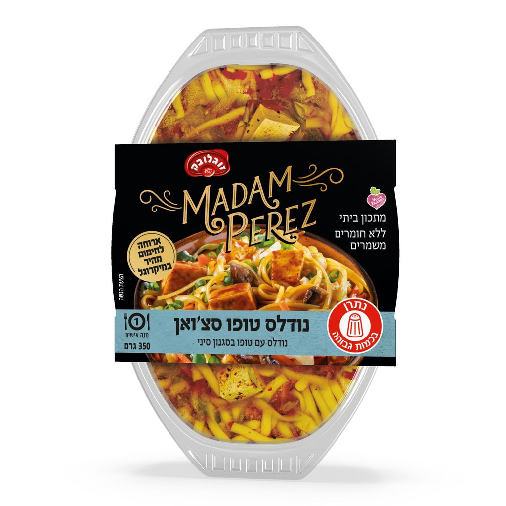 ארוחה טופו סצ`ואן 350 גר`