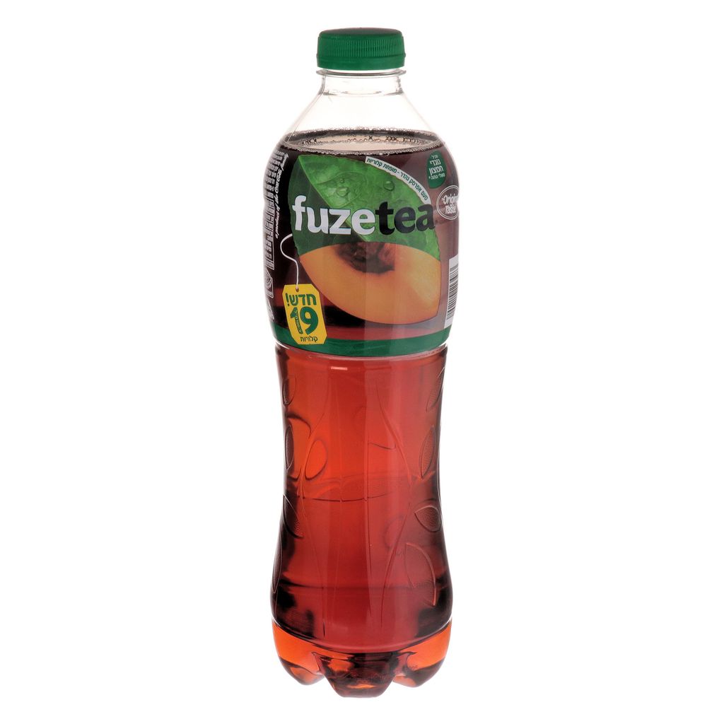 Fuze tea אפרסק 19 קלוריות