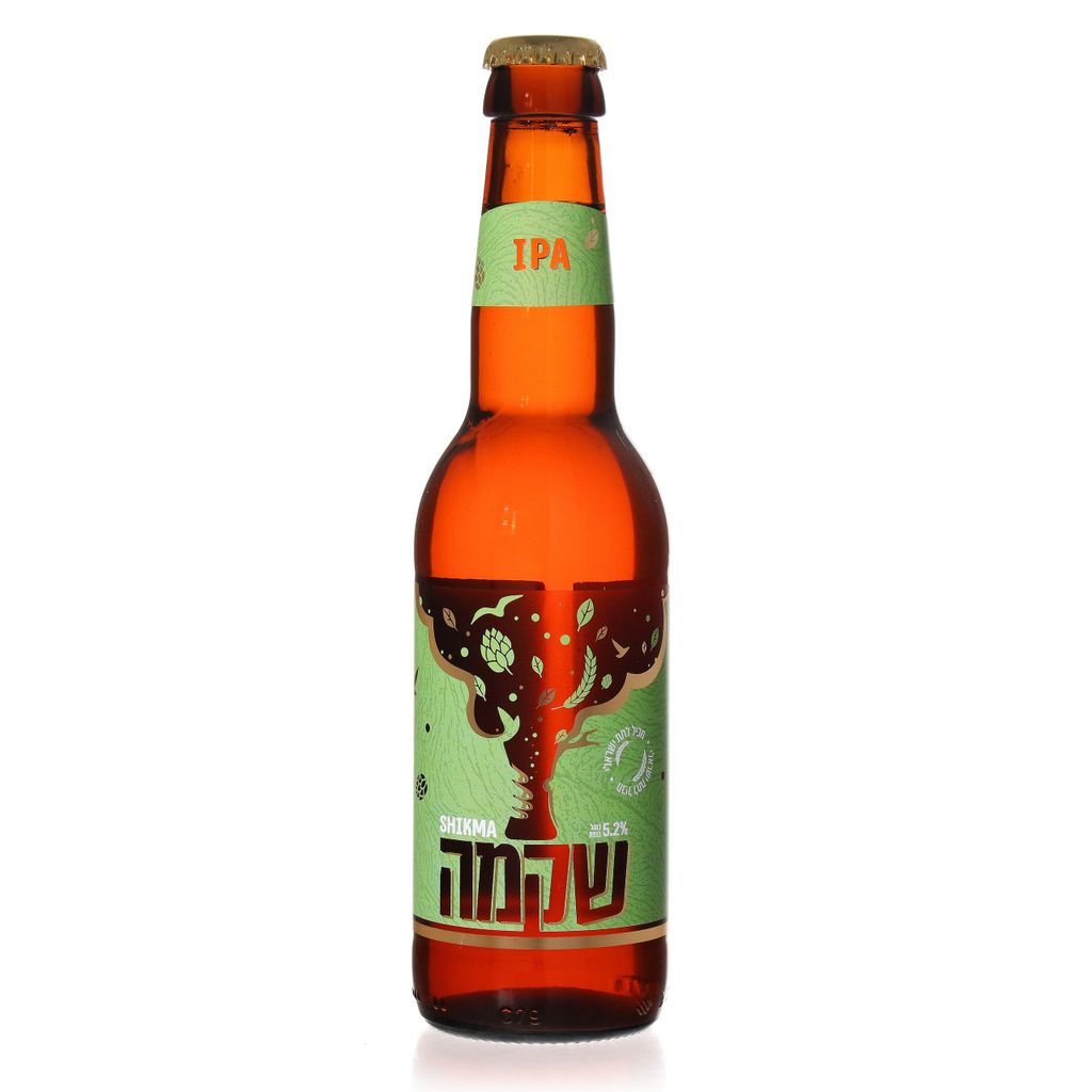 בירה שקמה IPA בקבוק 330 מל