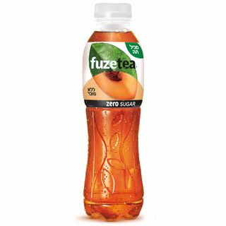 פיוז טי ZERO אפרסק 0.5 ליטר