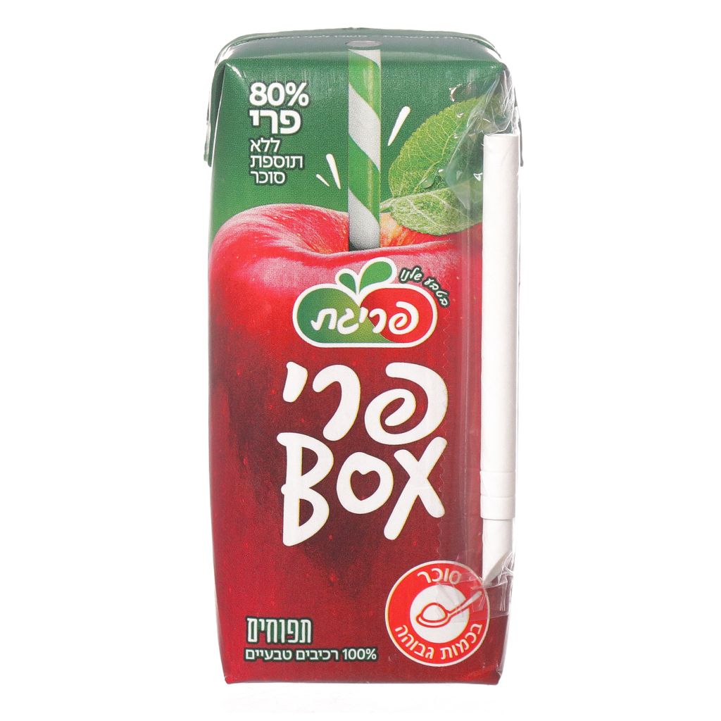 פריגת קרטוניות טעם תפוח בודד