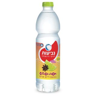 נביעות+ בטעם ליים אניס 1.5 ליטר