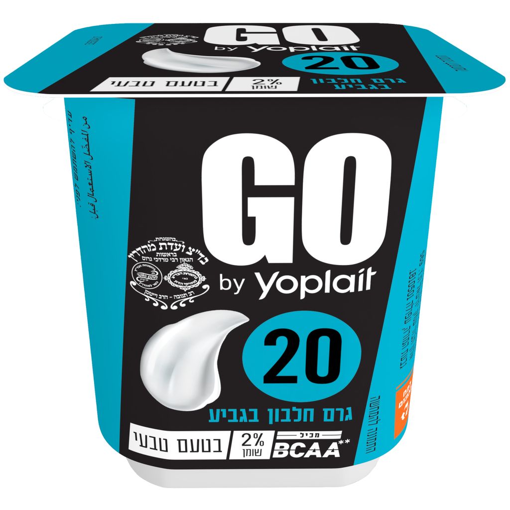 יוגורט גו טבעי 200 מ