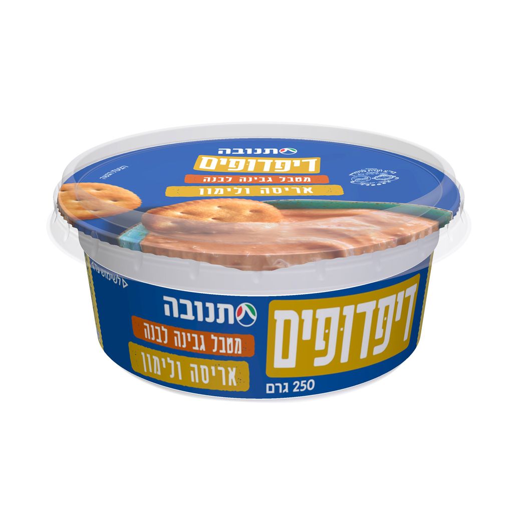 דיפדופים מטבל גבינה לבנה אריסה ולימון