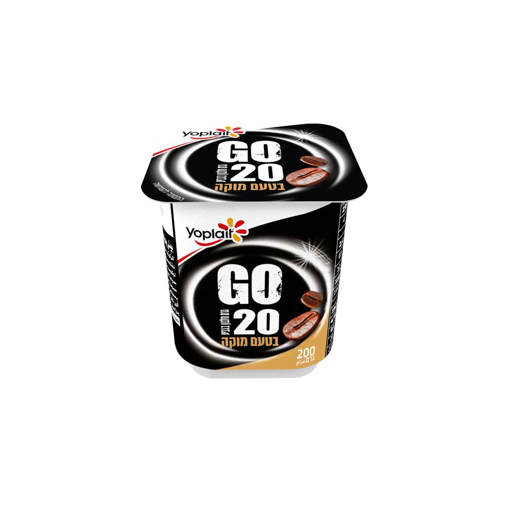 יופלה GO יוגורט מעושר בחלבון מוקה