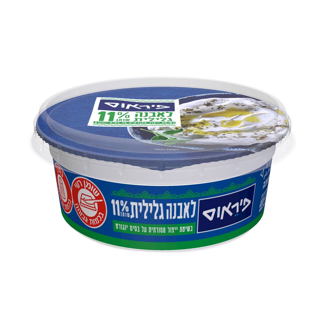 לאבנה גלילית 11% 250 גרם
