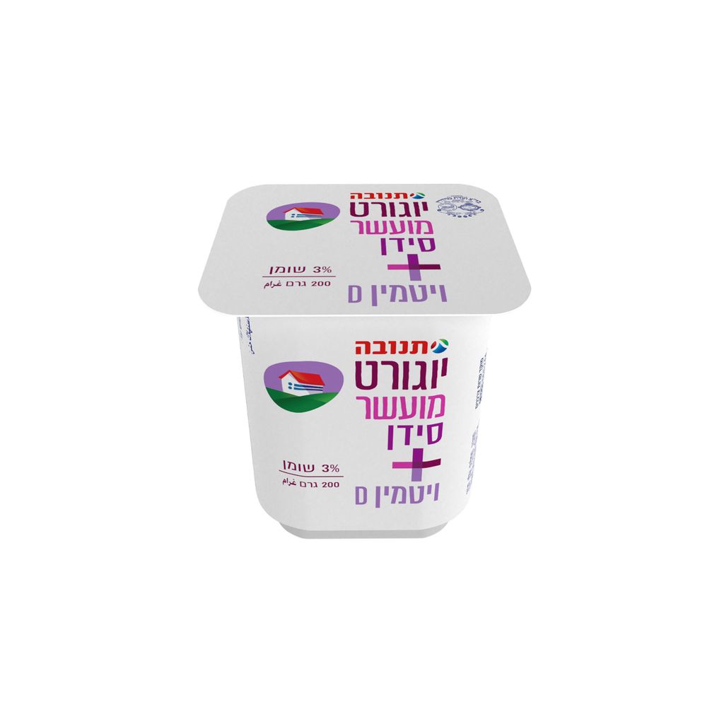 יוגורט תנובה מעושר בויטמין D וסידן 1.5% שומן