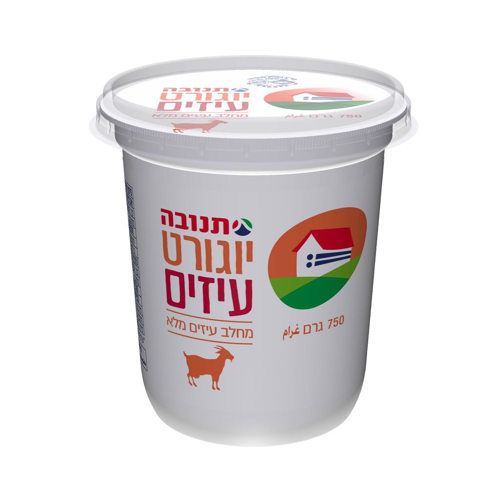 יוגורט תנובה מחלב עיזים מלא