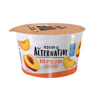 מעדן סויה ביו אפרסק150ג