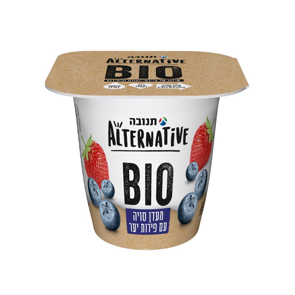 מעדן סויה ביו פירות יער