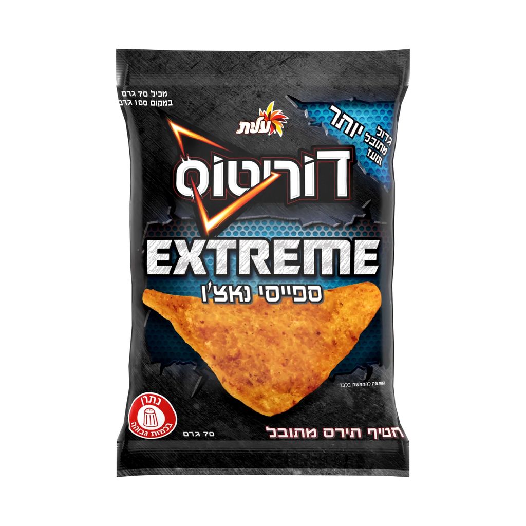 דוריטוס אקסטרים ספייסי נאצו 70גרם