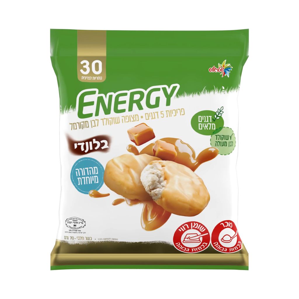 פריכיות מצופות שוקולד בלונדי מעולה
