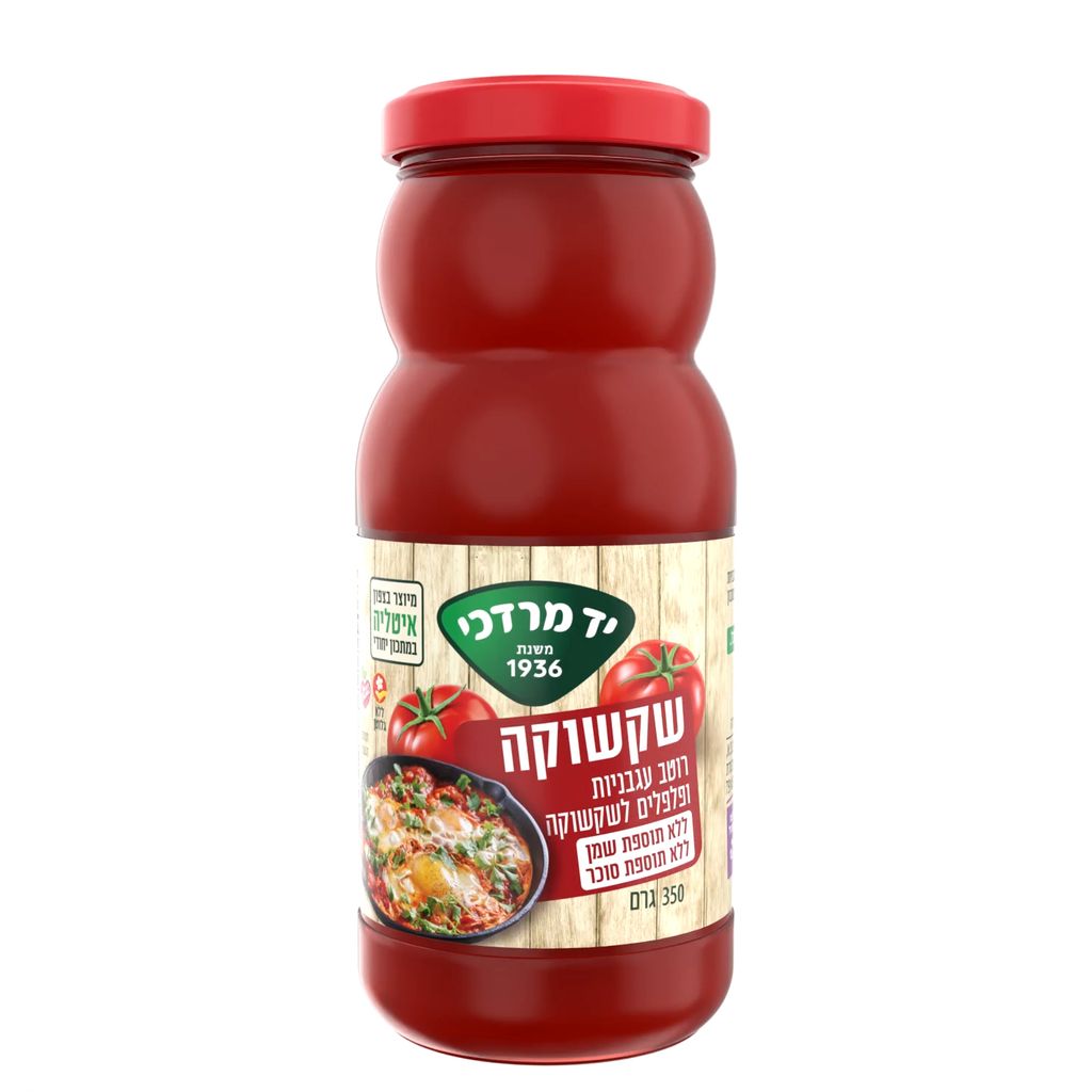 רוטב עגב.פלפ.לשקשוקה350ג