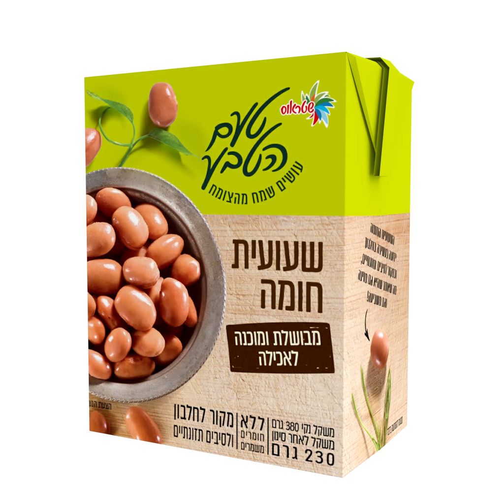 שעועית חומה טעם הטבע 380 גרם