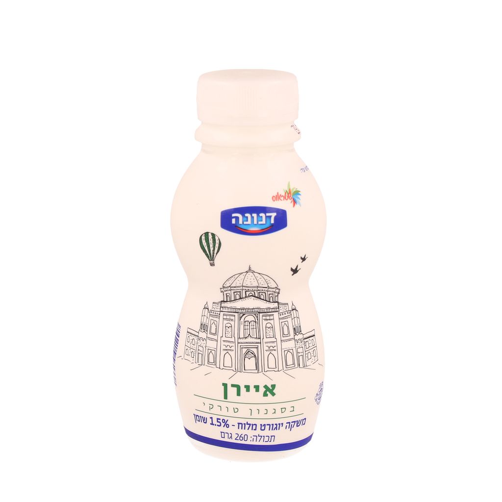 איירן - משקה יוגורט מלוח בסגנון טורקי