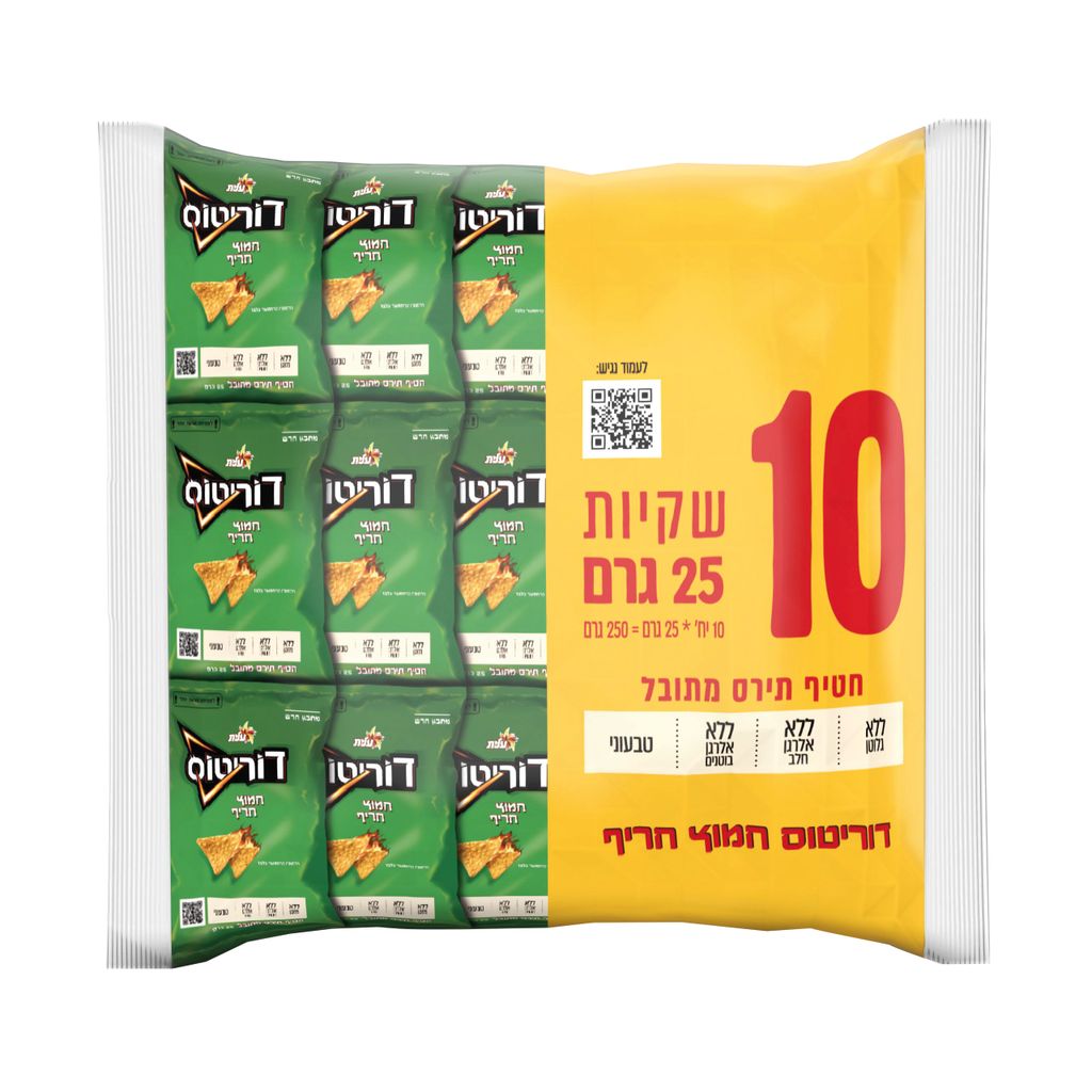 מארז דוריטוס חמוץ חר