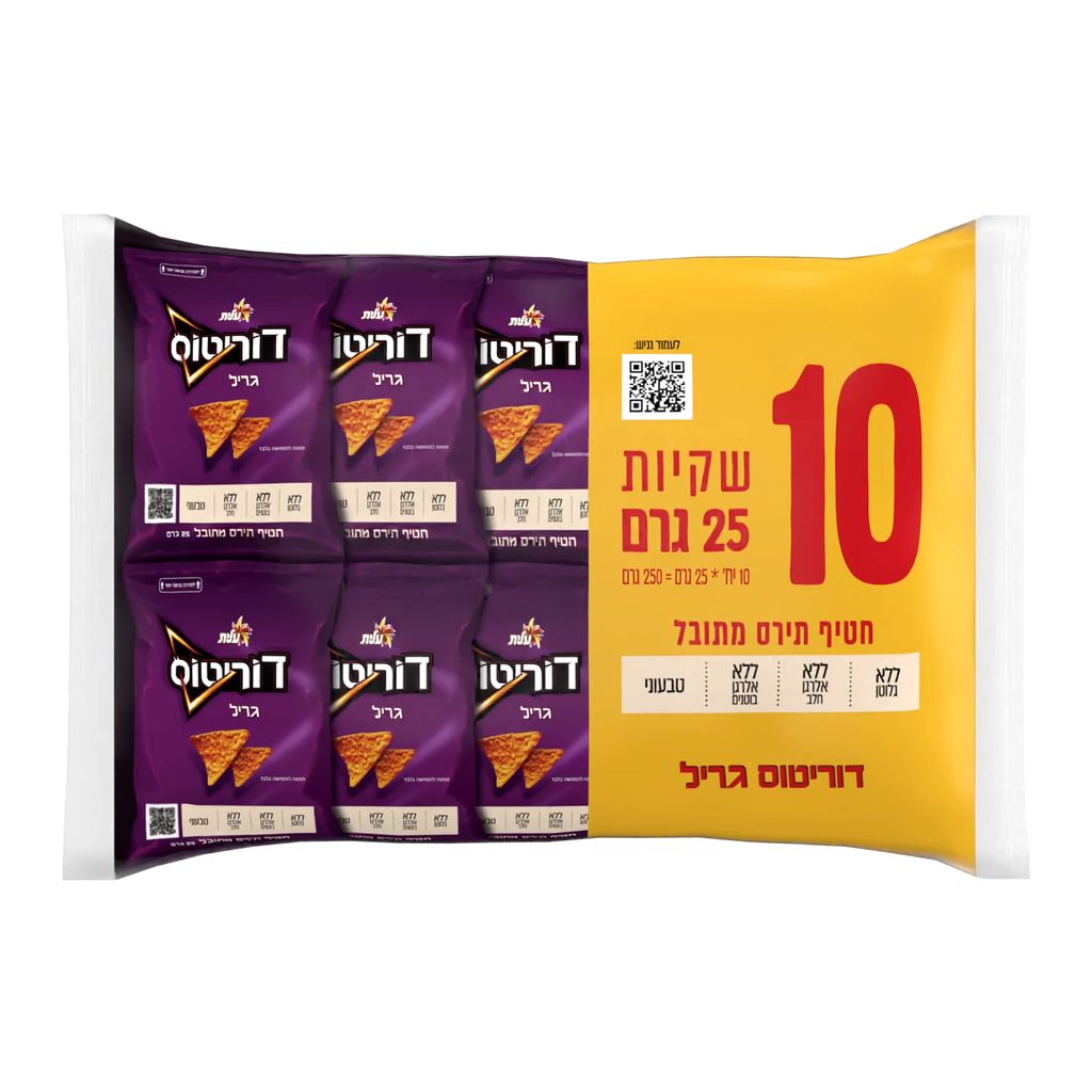 דוריטוס גריל 10*25גרם