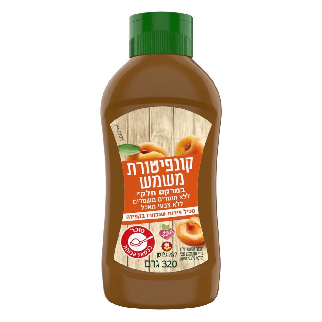 קונפיטורת משמש בלחיץ 320 גרם