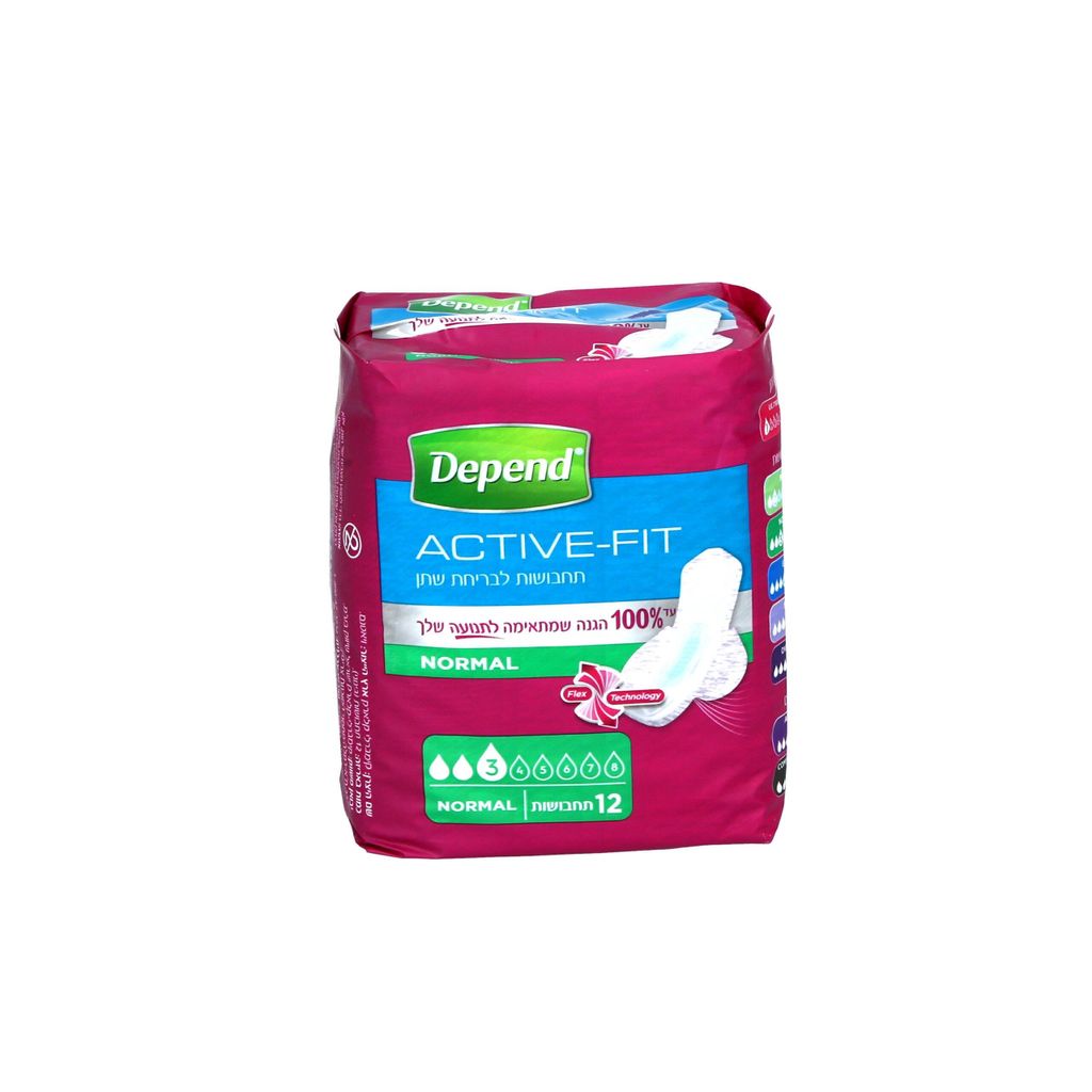 דיפנד ACTIVE תחבושות נורמל