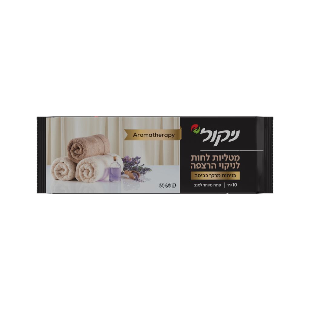 ניקול מטליות לחות לרצפה ארומתרפיה 10 יח