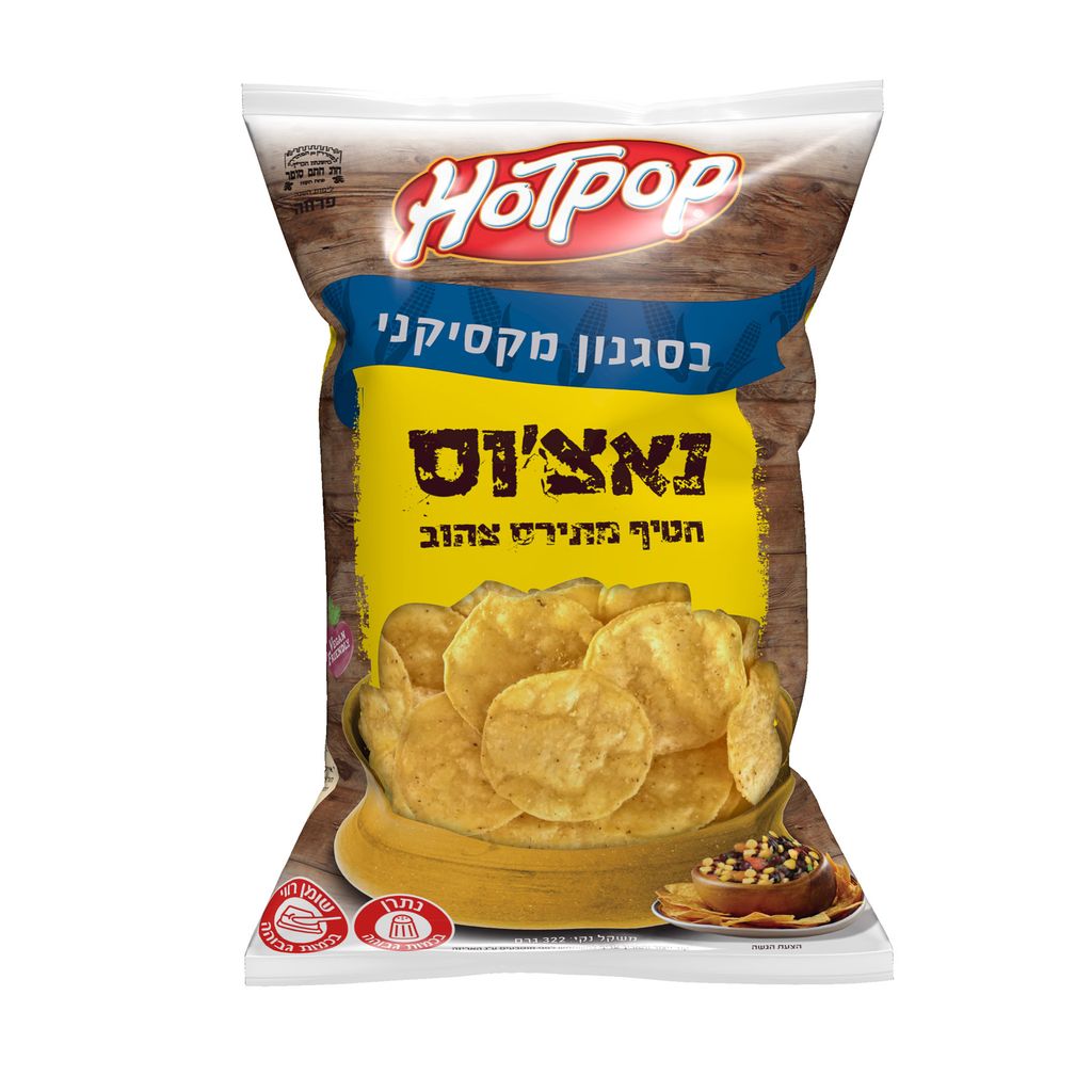 נאצ'וס מתירס צהוב 322 גרם ב 10