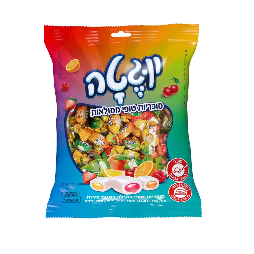 טופי מקלות 600 ג'ר