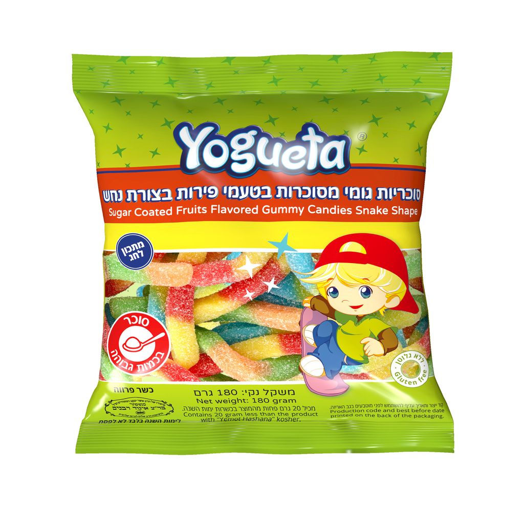 גומי נחשים מסוכרים י