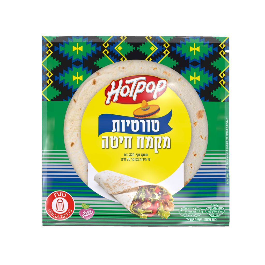 טורטייה 320 גרם קוטר