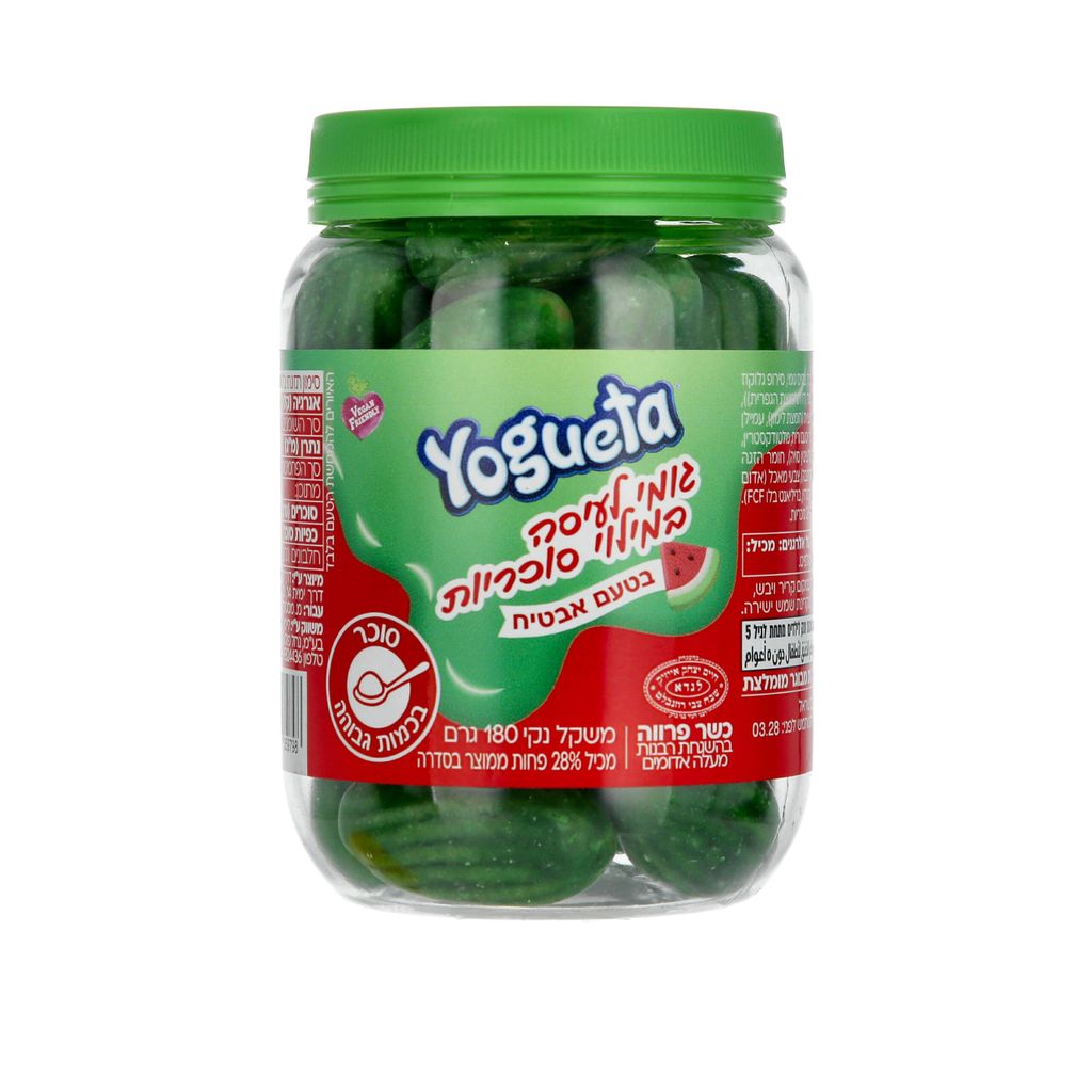 מסטיק יוגטה בטעם אבטיח 180 גרם
