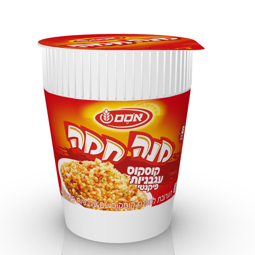 מנה חמה קוסקוס עגבניות פיקנטי 12*87גרם