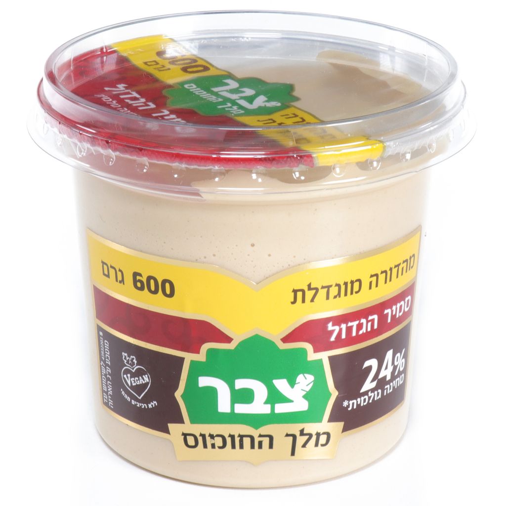 סמיר הגדול מלך החומוס 24% טחינה גולמית