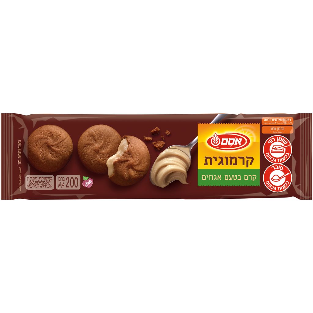 קרמוגית במילוי קרם א